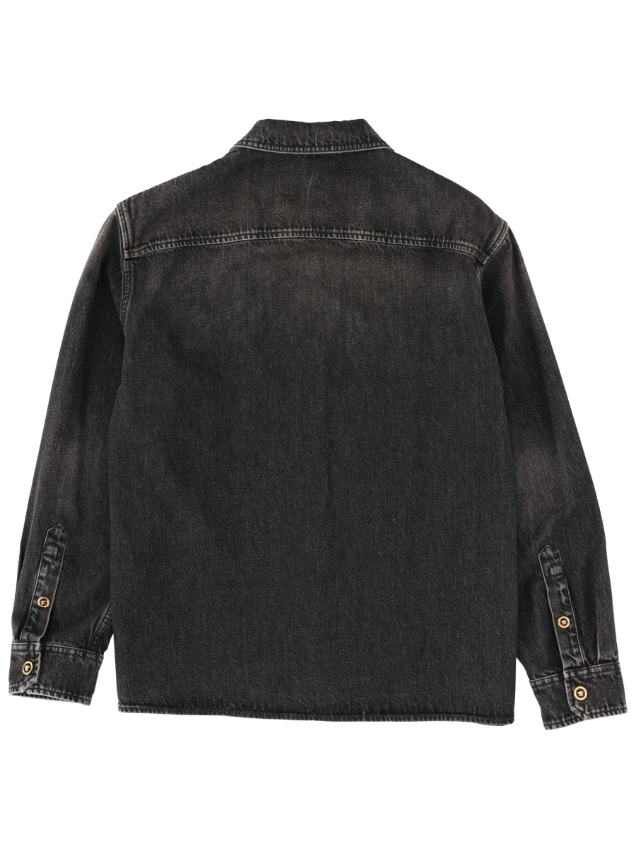 Versace DENIM JACKET Zwart