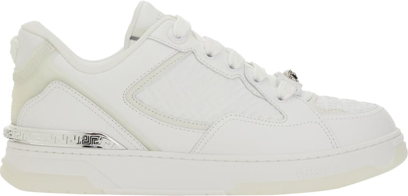 Versace SNEAKER WITH GREEK Wit