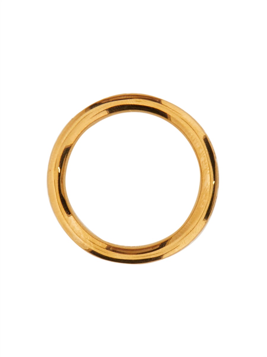 Versace ANELLO CON CHIAVE GRECA INCISA Goud