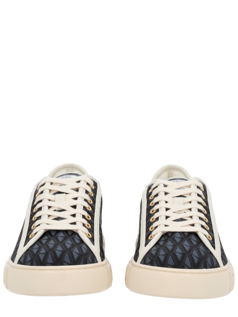 Versace "GRECA JACQUARD" SNEAKER Zwart