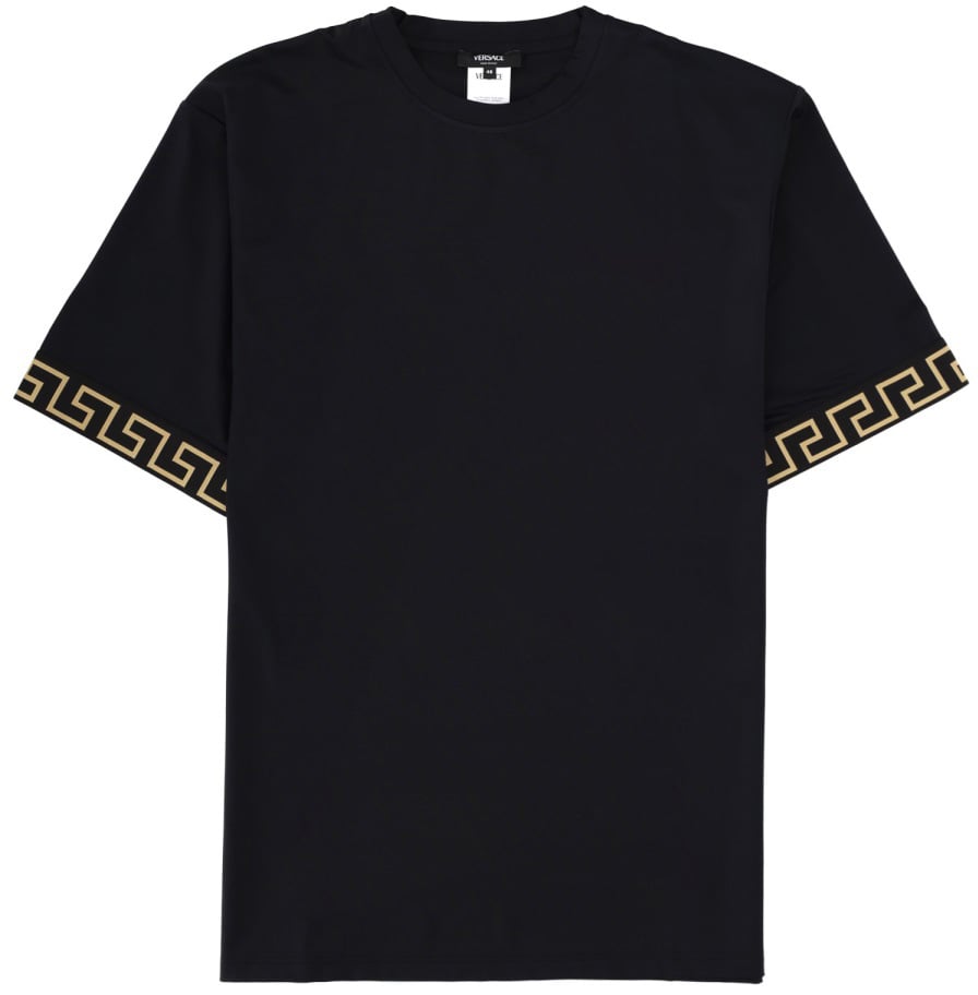 Versace "GREEK" T-SHIRT Zwart