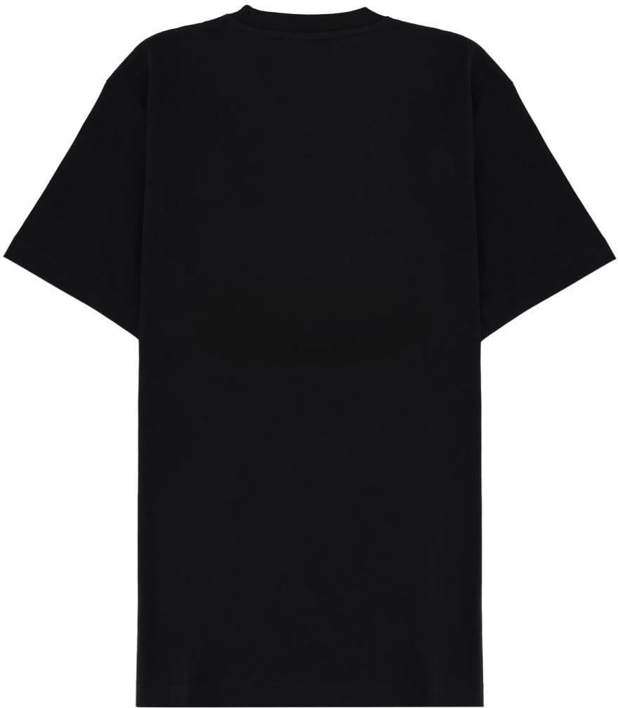 Versace T-SHIRT WITH LOGO Zwart
