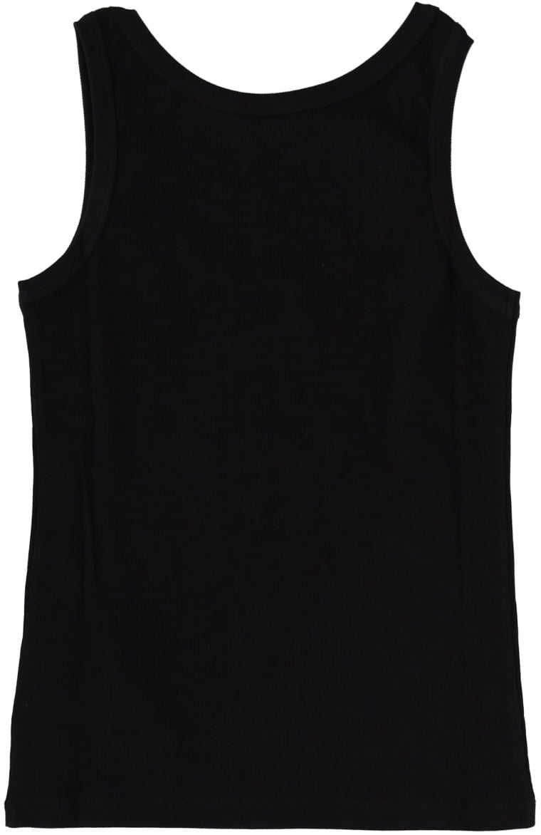 Versace TANK TOP WITH LOGO Zwart