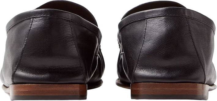 Versace MOCASSINO IN PELLE Zwart