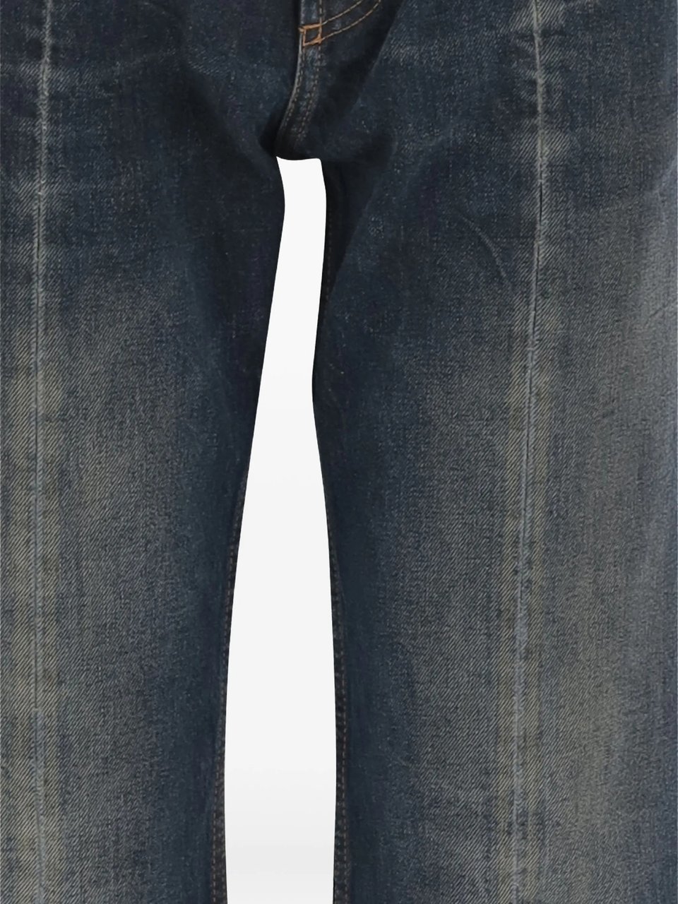 Versace Blue Shibuya Vintage Non-Stretch Denim Jeans Zwart