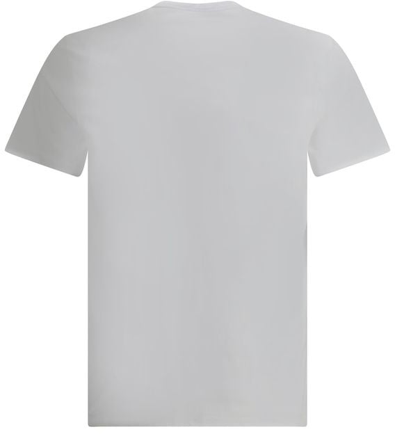 Versace Versace White Cotton T-Shirt Wit