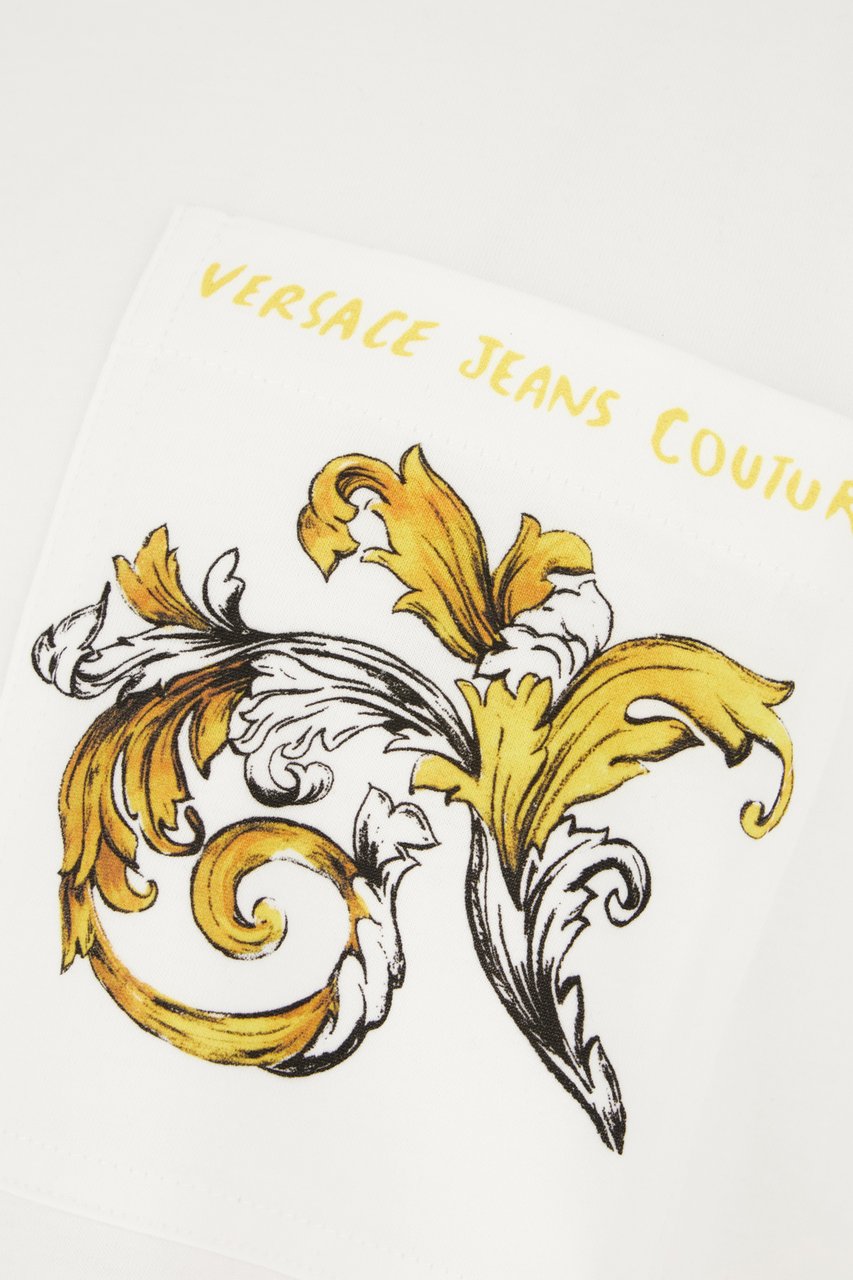Versace Versace White cotton t-shirt Wit
