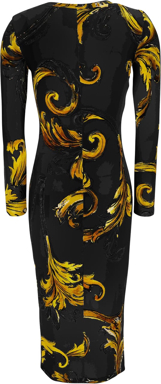 Versace Dresses Black Zwart