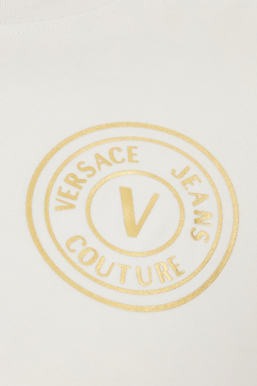 Versace Versace White cotton dress Wit