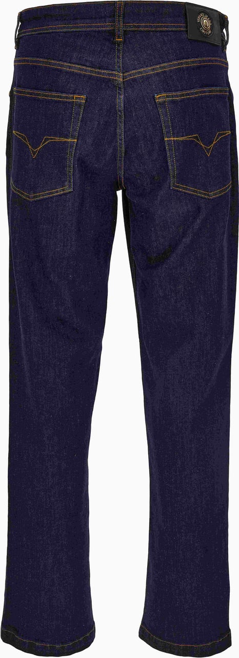 Versace Trousers Blue Blauw