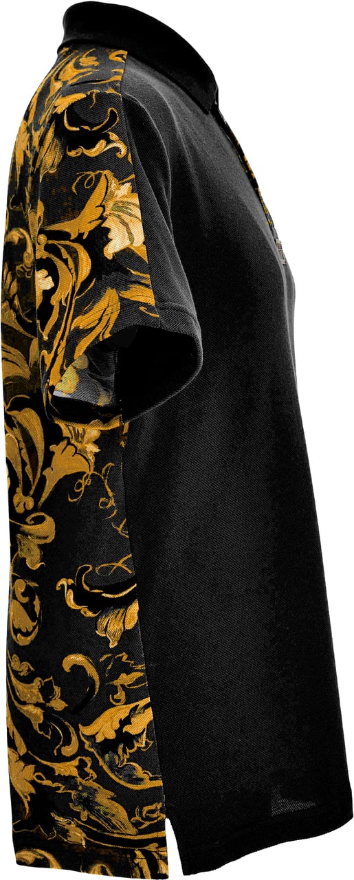 Versace T-Shirts And Polos Black Zwart