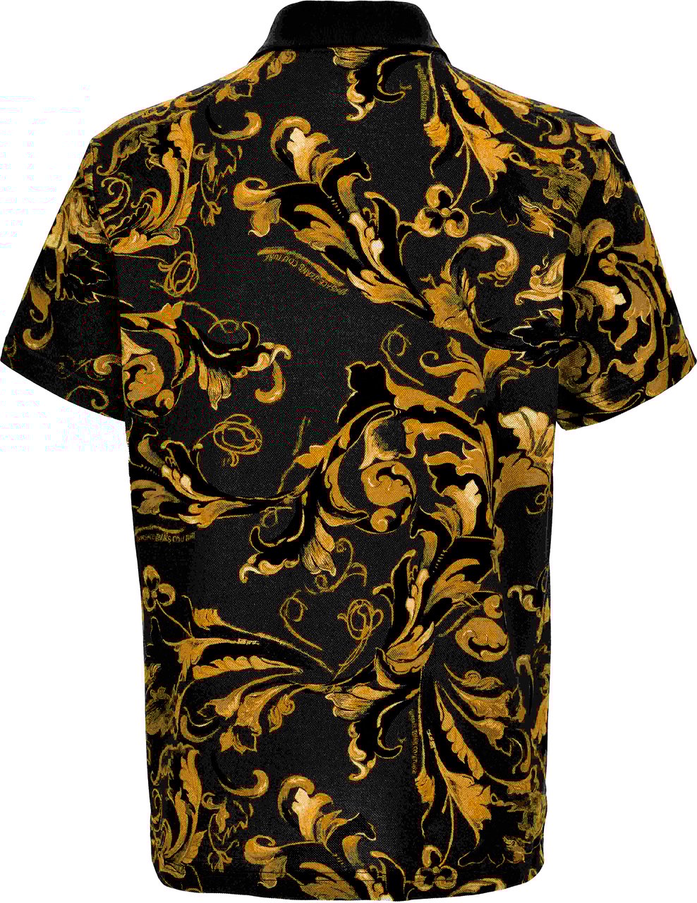 Versace T-Shirts And Polos Black Zwart