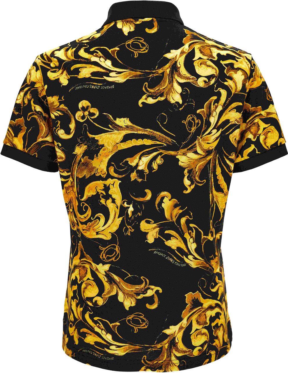 Versace T-Shirts And Polos Black Zwart