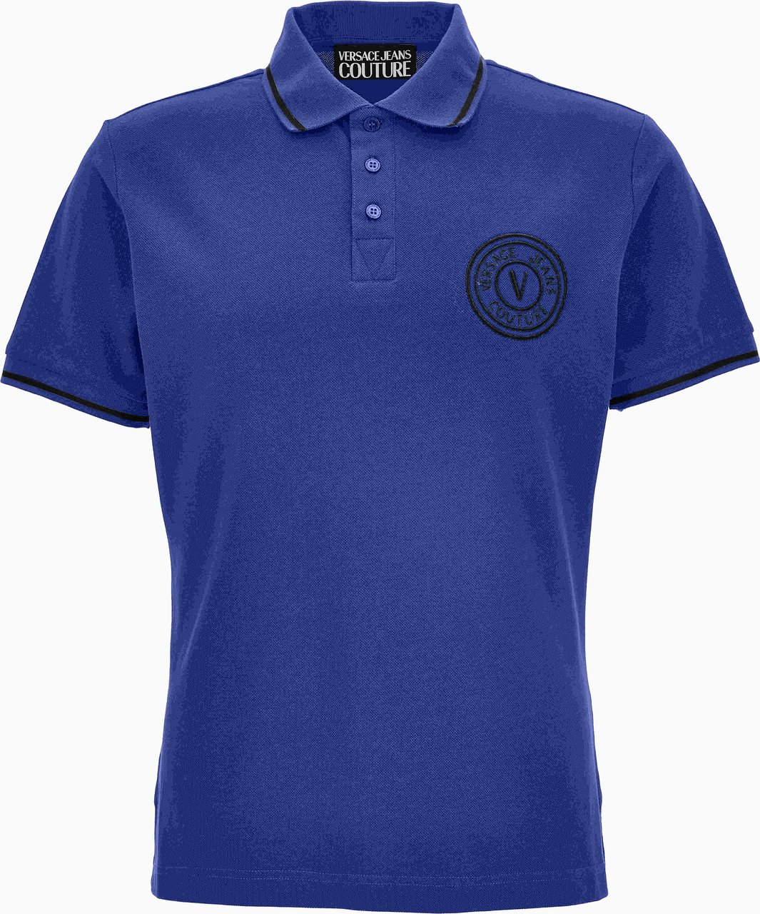 Versace T-Shirts And Polos Blue Blauw