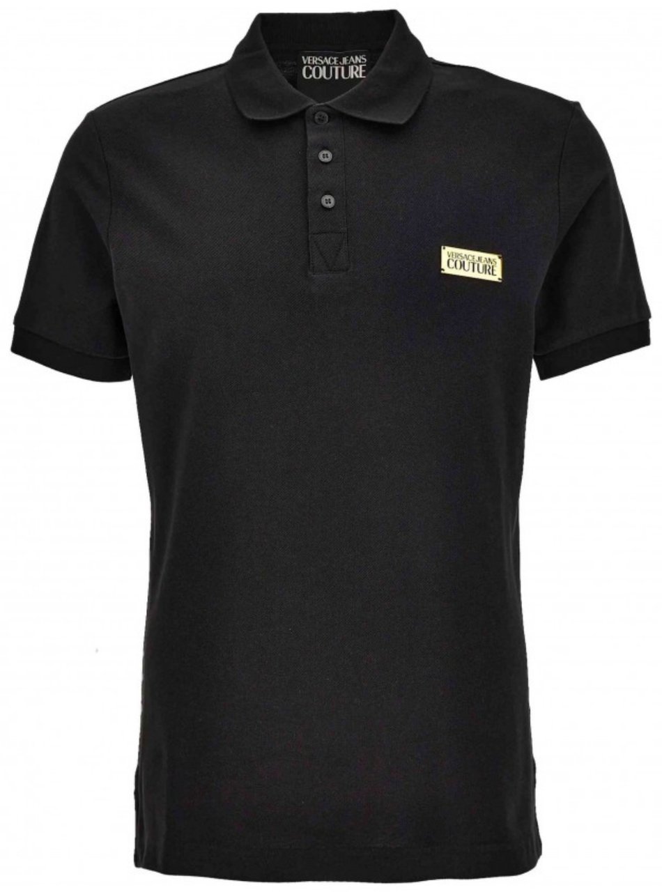 Versace T-Shirts And Polos Black Zwart