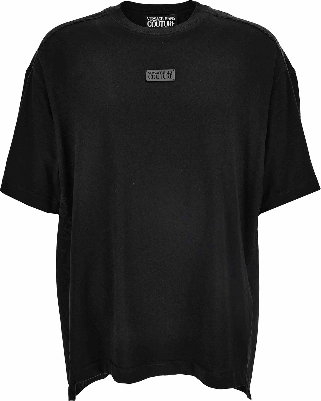 Versace T-Shirts And Polos Black Zwart