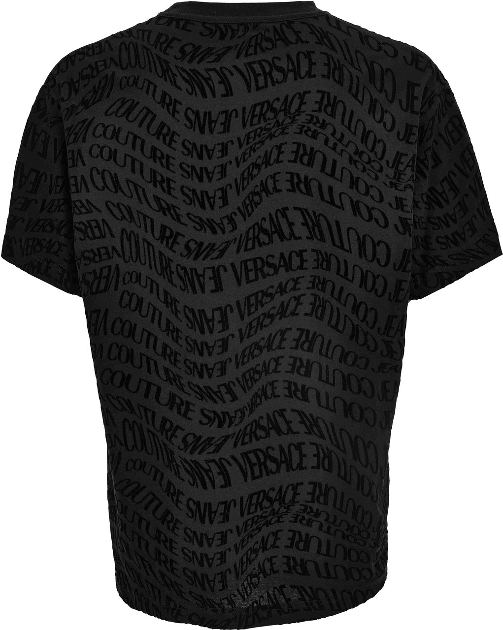 Versace T-Shirts And Polos Black Zwart