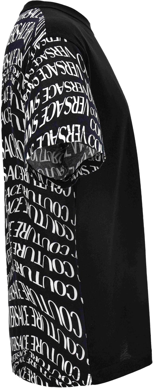 Versace T-Shirts And Polos Black Zwart