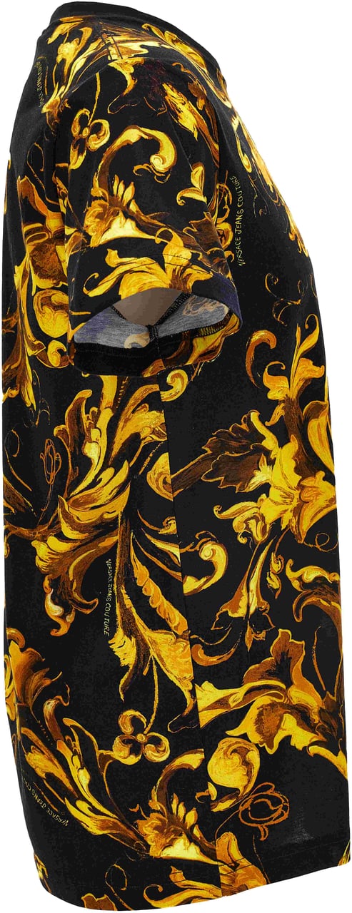 Versace T-Shirts And Polos Black Zwart