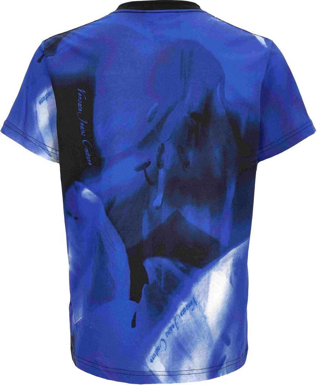 Versace T-Shirts And Polos Blue Blauw