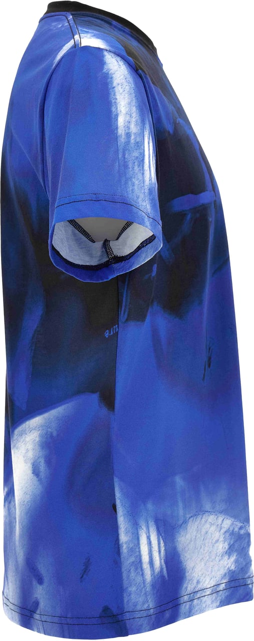 Versace T-Shirts And Polos Blue Blauw