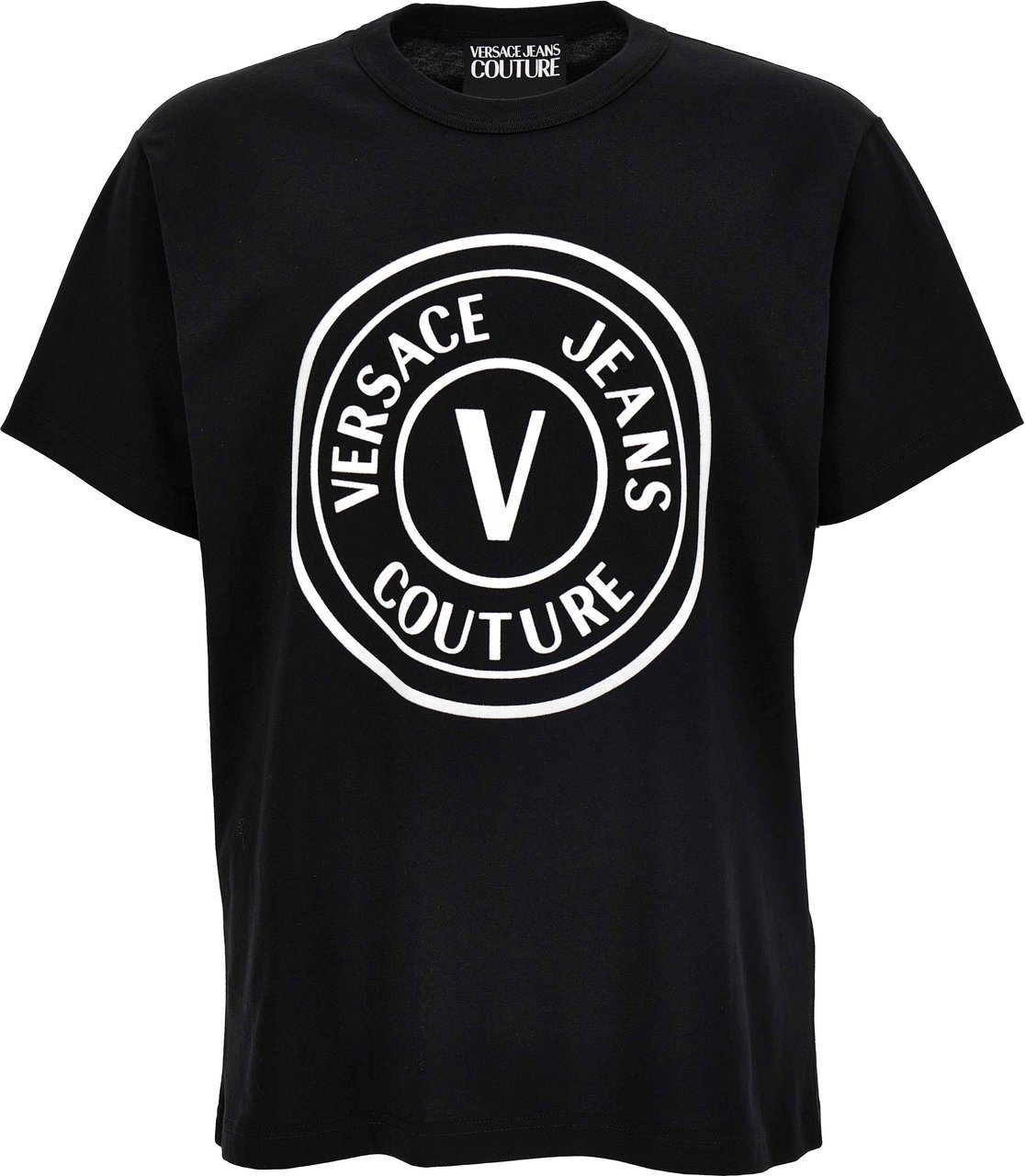 Versace T-Shirts And Polos Black Zwart