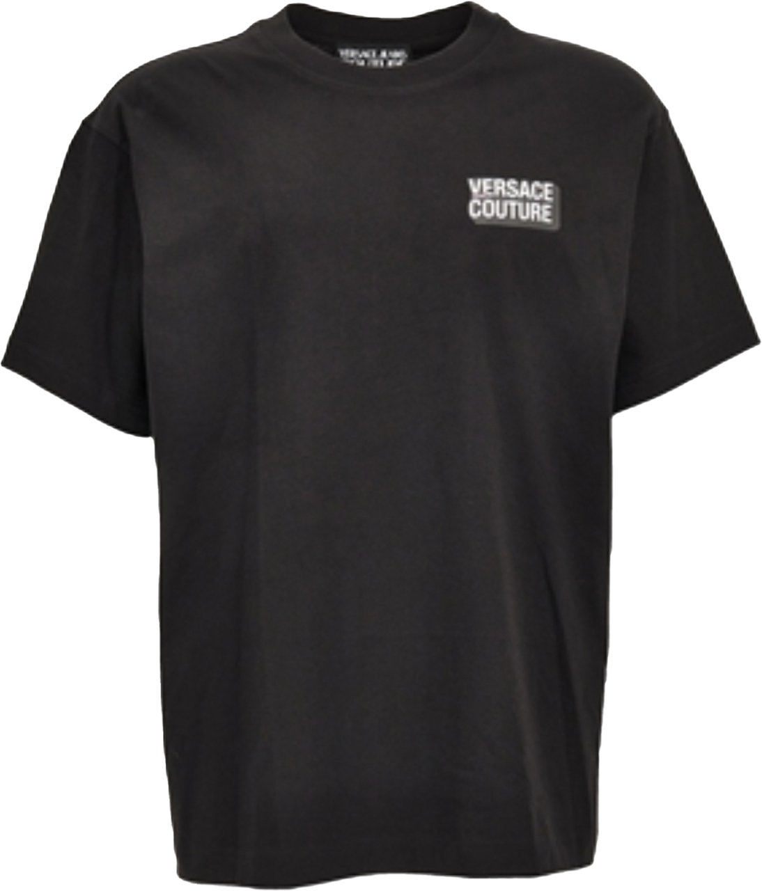 Versace T-Shirts And Polos Black Zwart