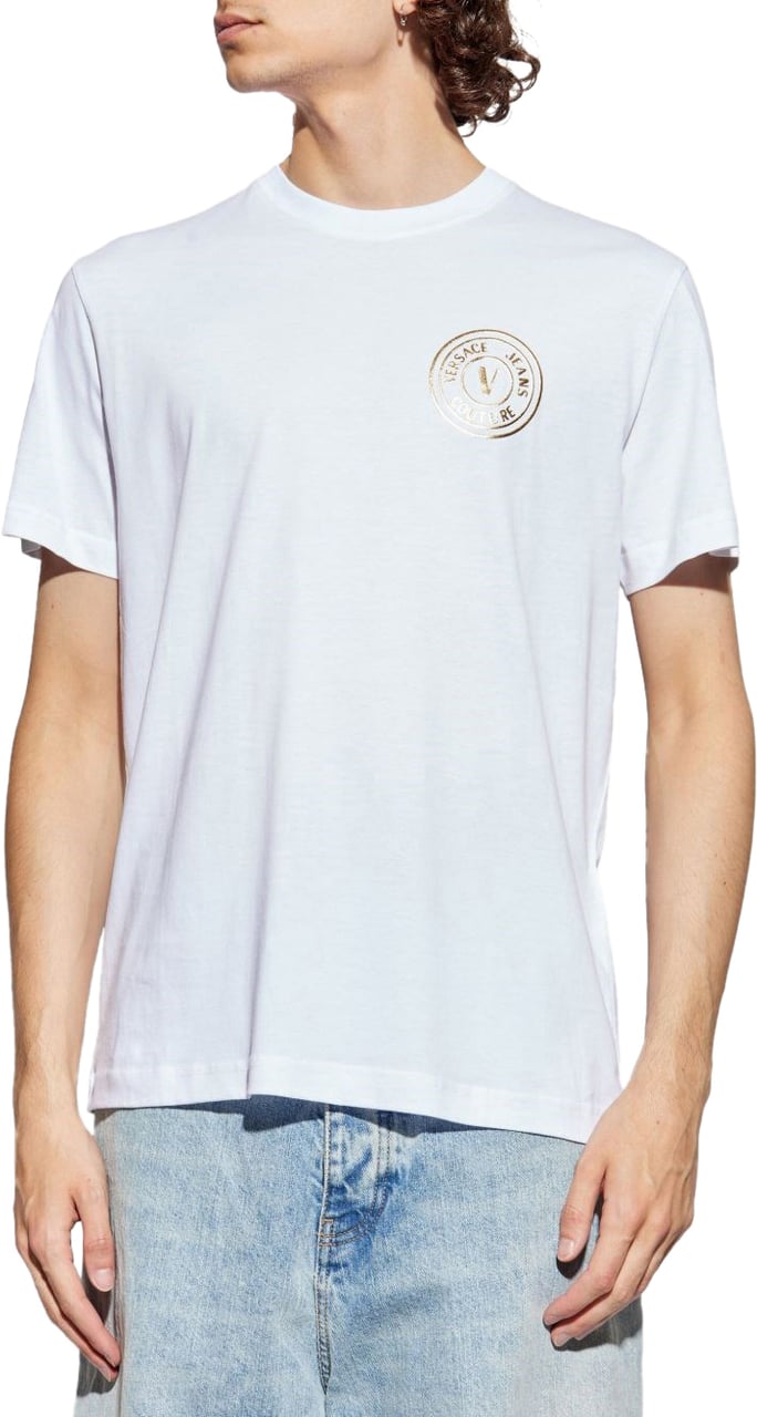 Versace T-Shirts And Polos White Wit