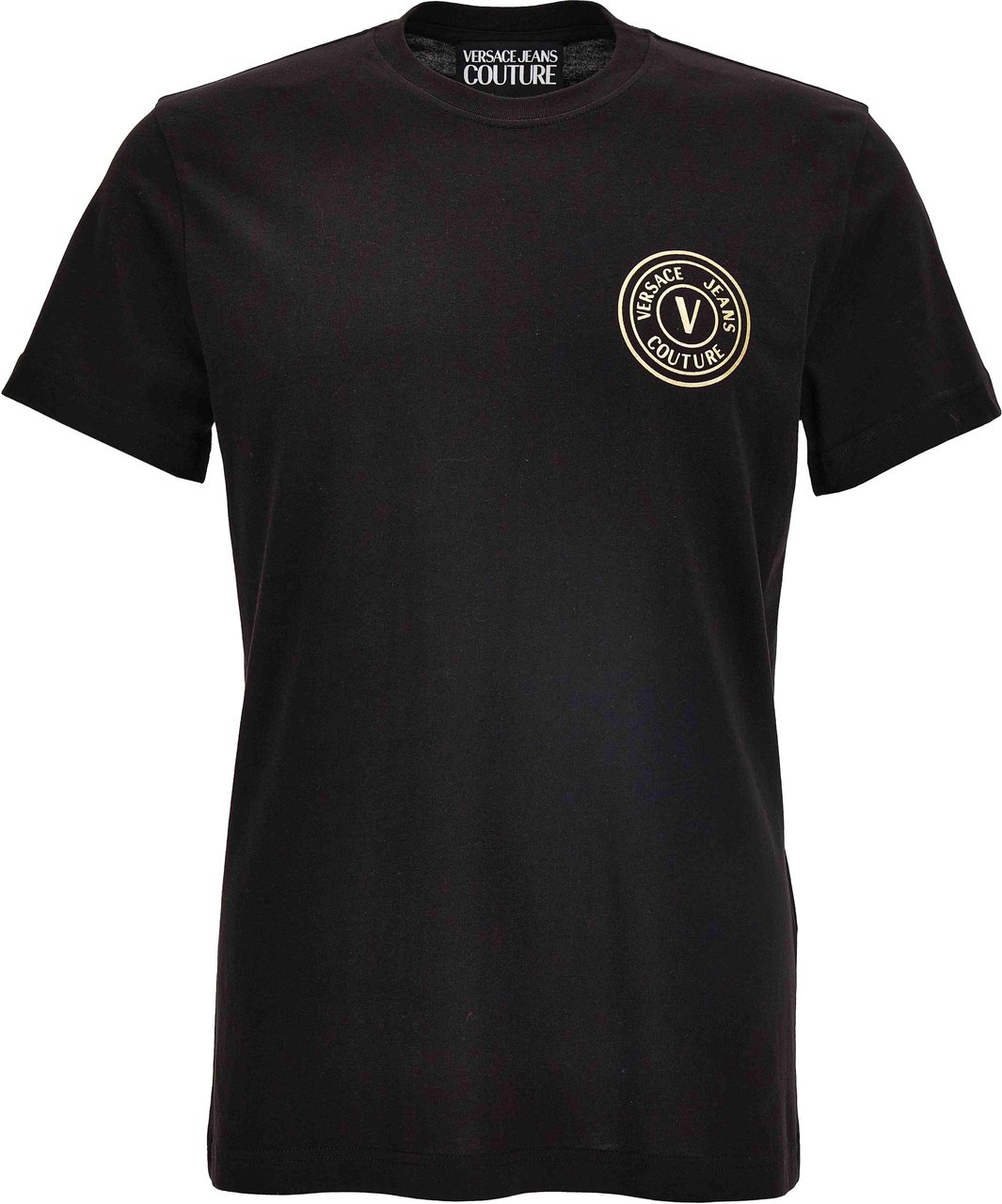 Versace T-Shirts And Polos Black Zwart