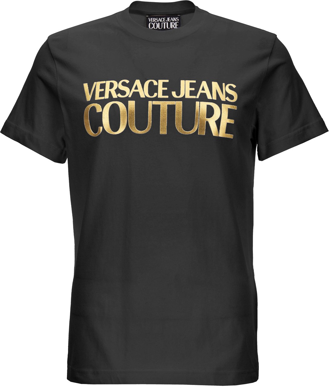 Versace T-Shirts And Polos Black Zwart