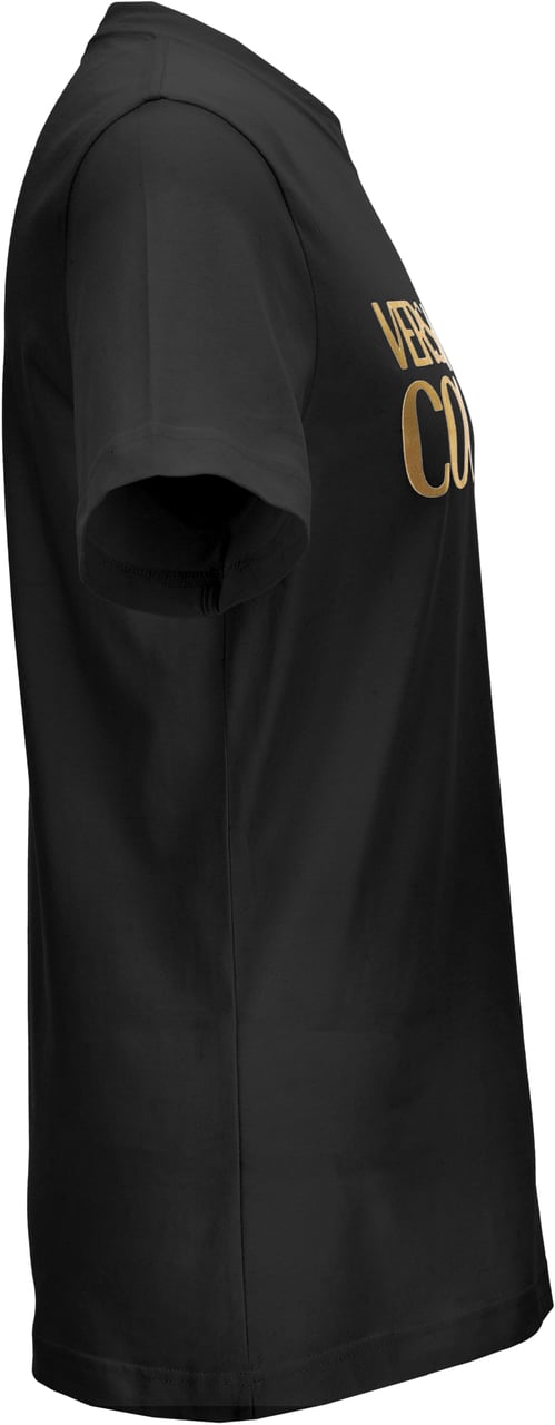 Versace T-Shirts And Polos Black Zwart