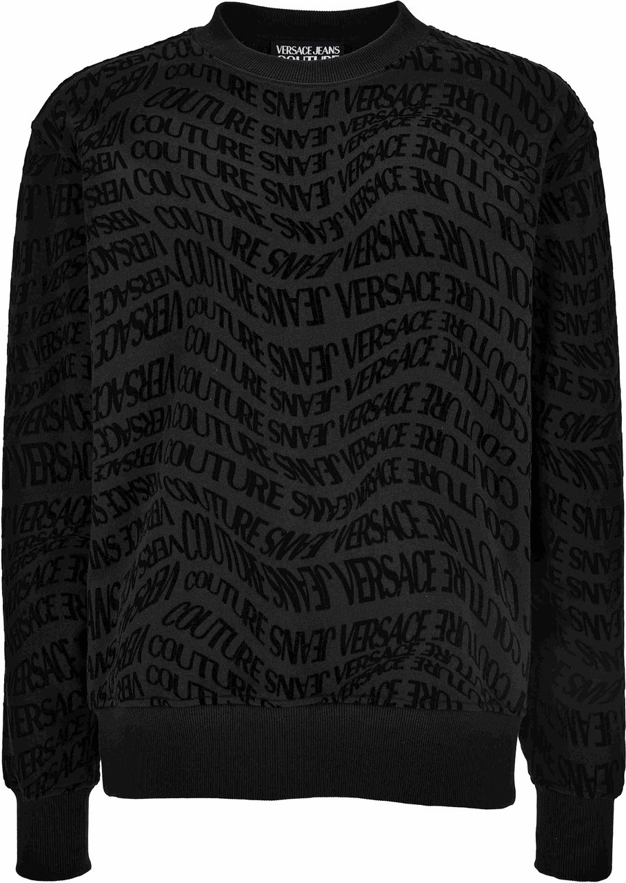 Versace Sweaters Black Zwart