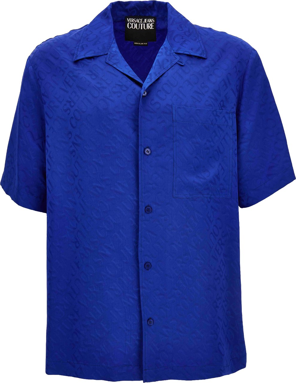 Versace Shirts Blue Blauw