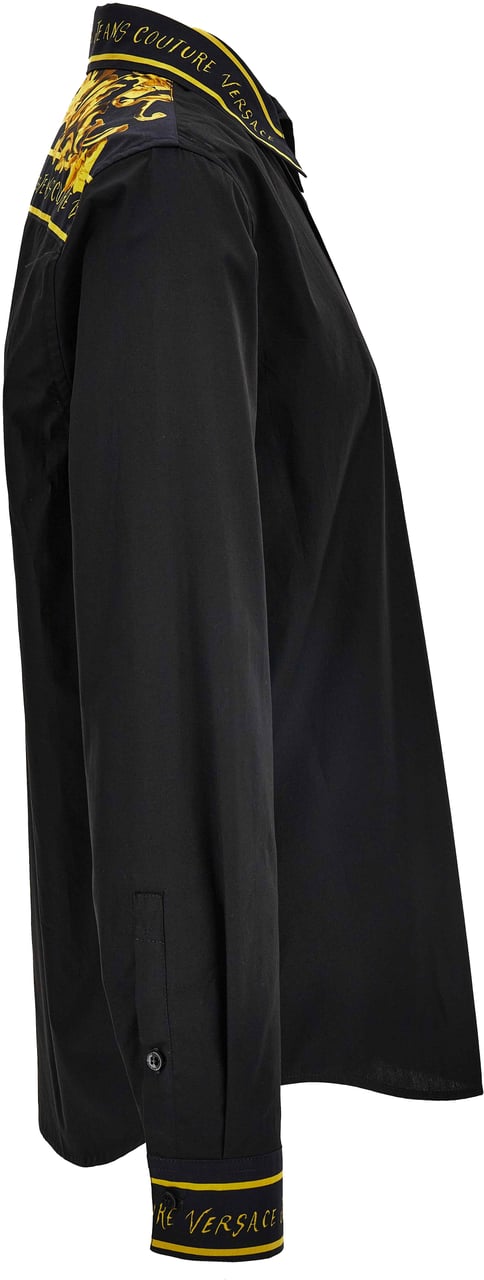 Versace Shirts Black Zwart