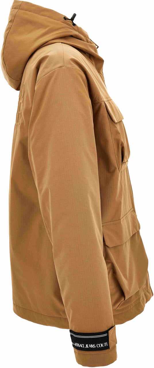 Versace Coats Brown Bruin