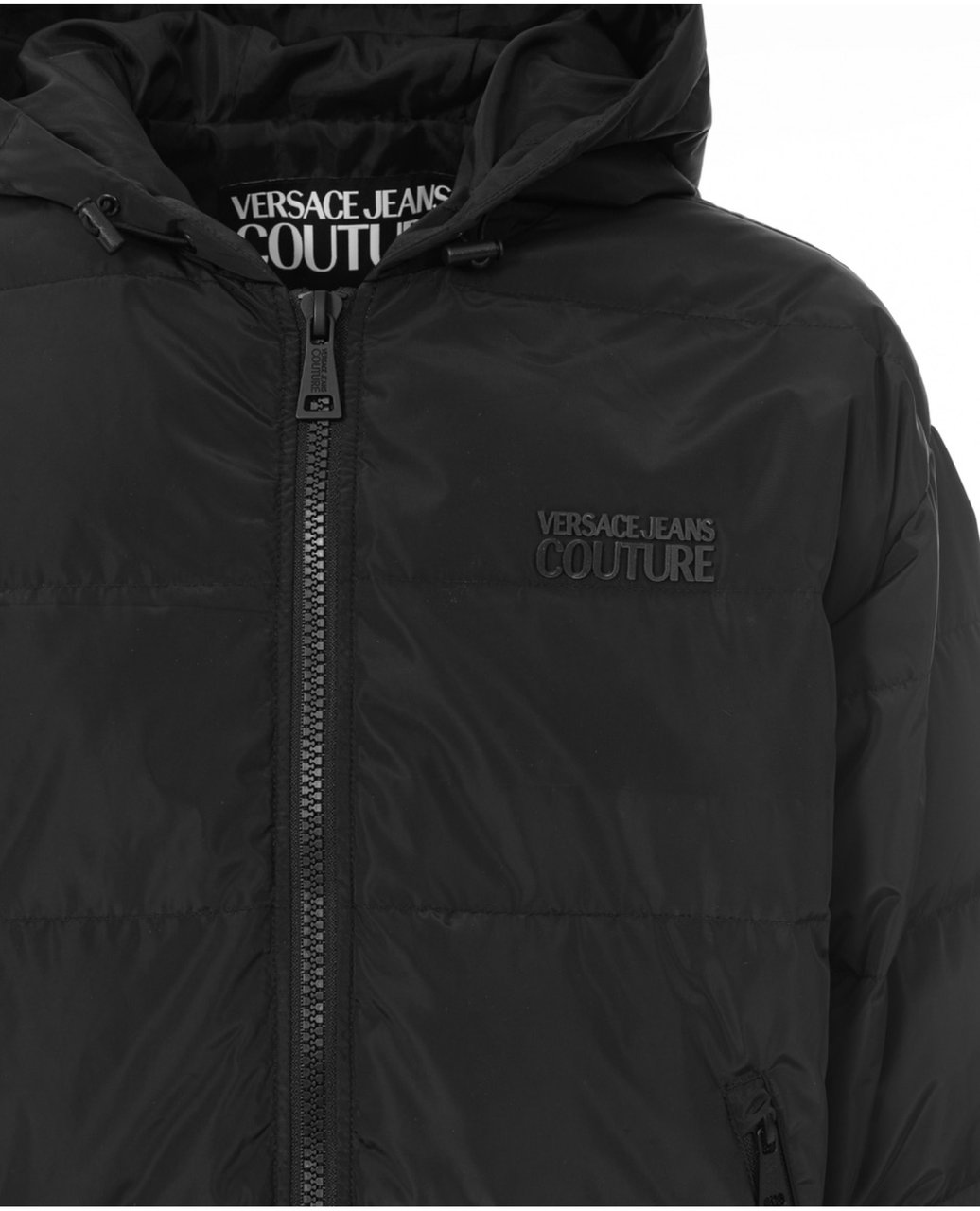 Versace Coats Black Zwart