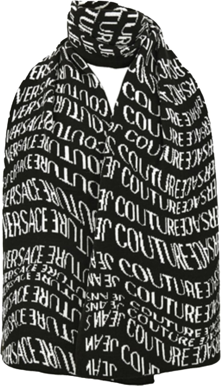 Versace Scarfs Black Zwart