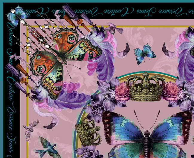 Versace Scarfs Red Rood