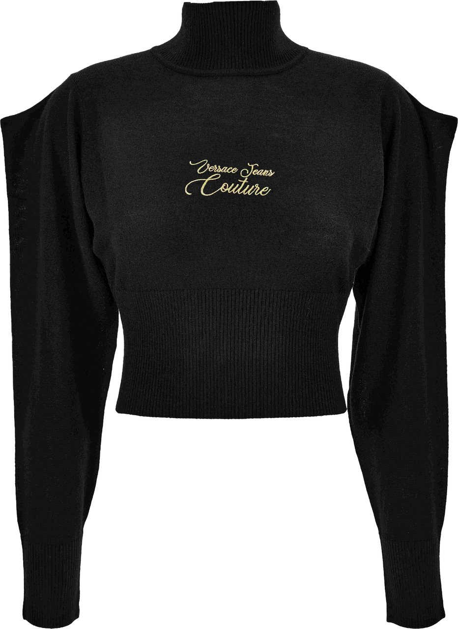 Versace Sweaters Black Zwart