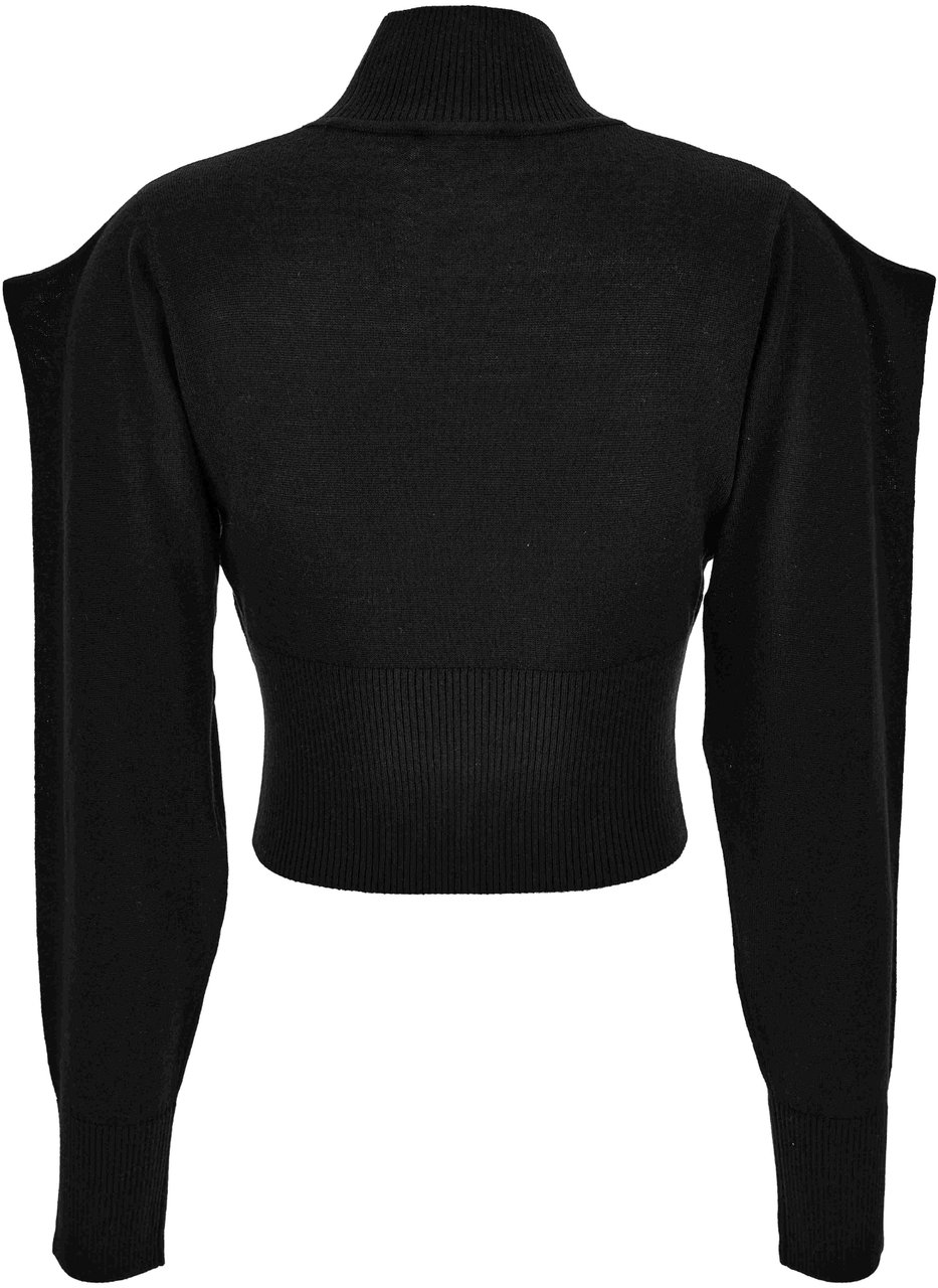 Versace Sweaters Black Zwart