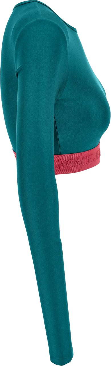 Versace T-Shirts And Polos Blue Blauw