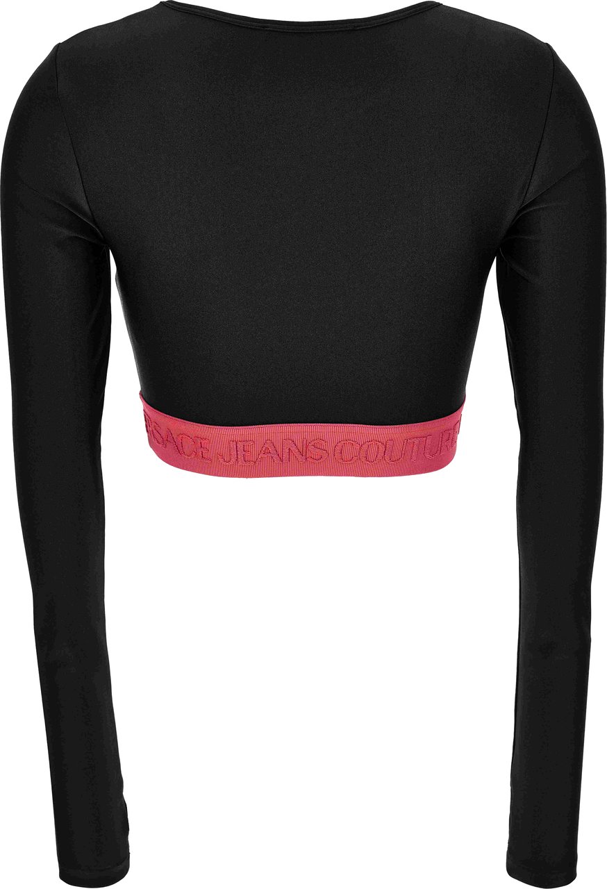 Versace T-Shirts And Polos Black Zwart