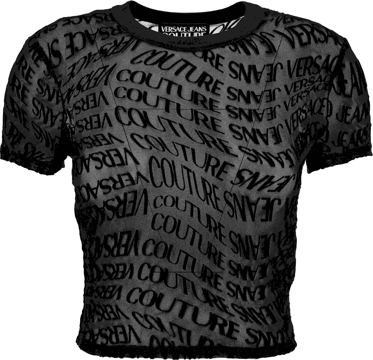 Versace T-Shirts And Polos Black Zwart