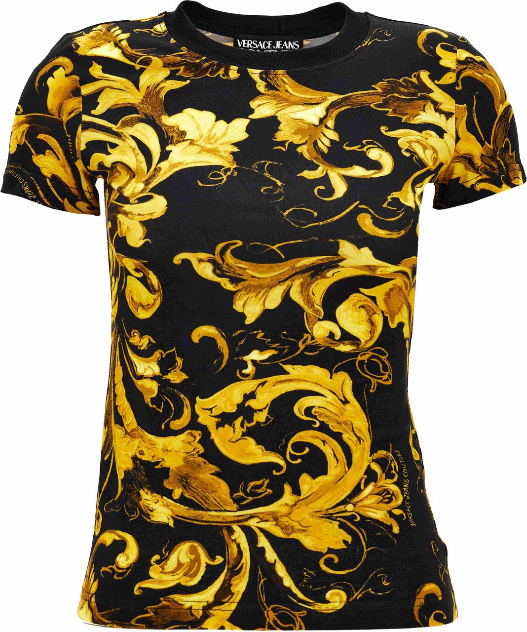 Versace T-Shirts And Polos Black Zwart