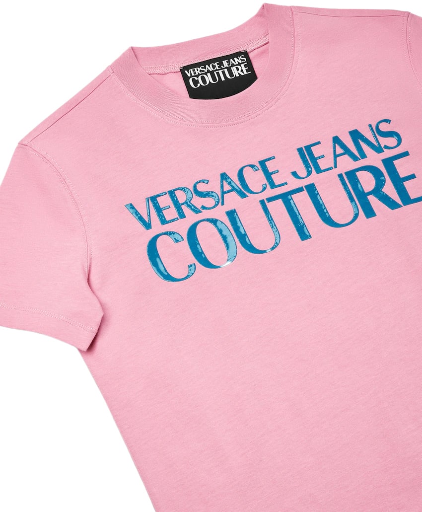 Versace T-Shirts And Polos Pink Roze