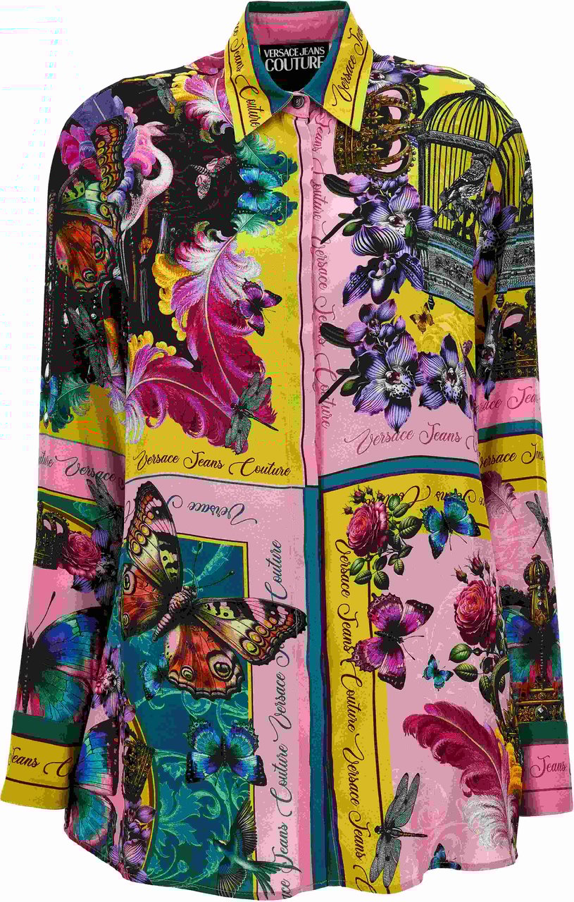 Versace Shirts Pink Roze