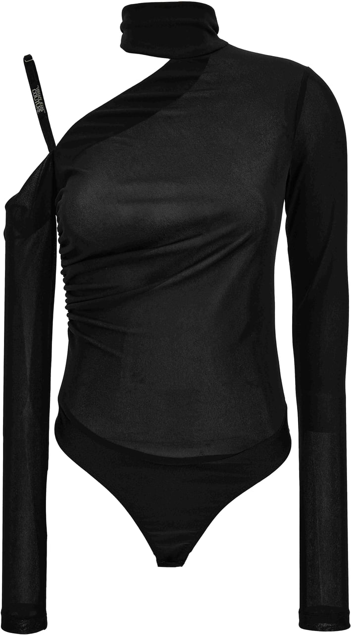Versace Top Black Zwart