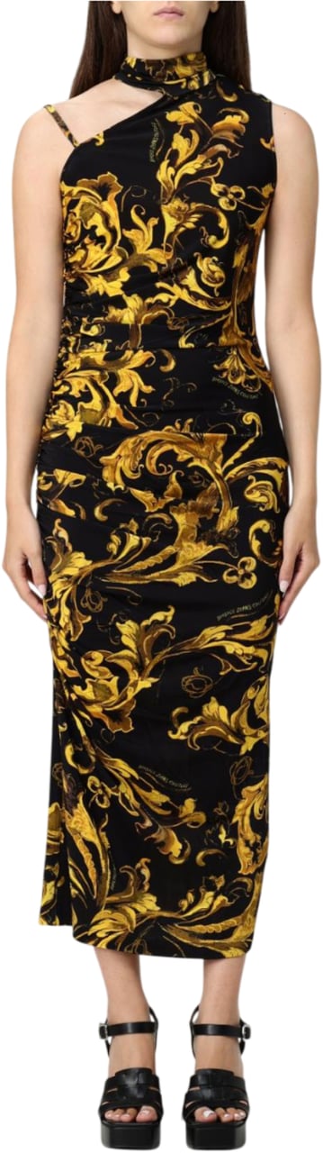 Versace Dresses Black Zwart