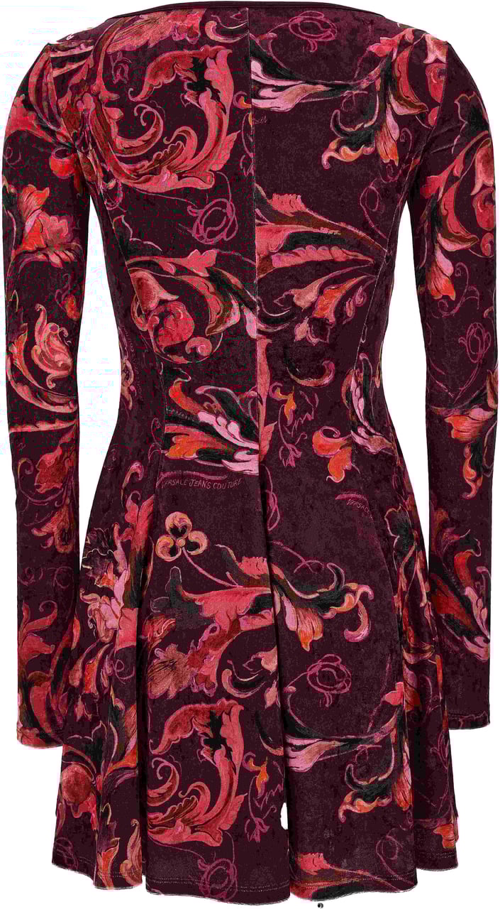 Versace Dresses Purple Paars