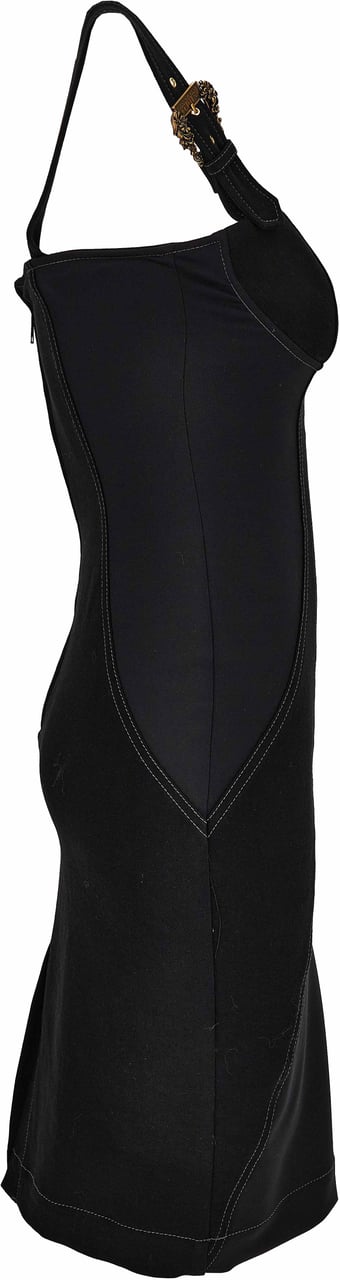 Versace Dresses Black Zwart
